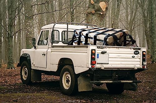 Autofonder Cargo Net for Pickup Truck Bed Adjustment 66" x 82"-2” Wide Mesh – image 8