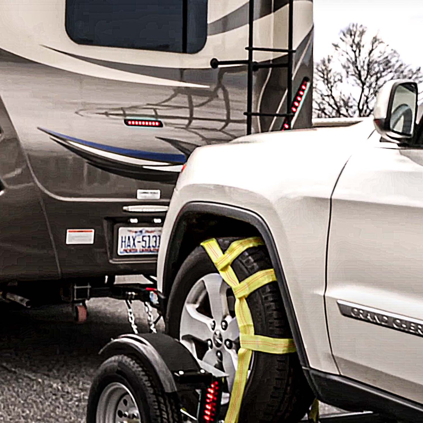 Tow Dolly Basket Straps for 14"-17" Tires
