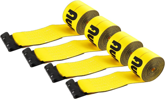 4" x 30' Winch Straps 10 Pack