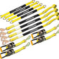 Car Tie Down Straps 2"x10ft with Snap Hook 4-Pack, 10,000lb – image 2