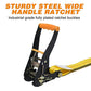Car Tie Down Straps 2"x10ft with Snap Hook 4-Pack, 10,000lb – image 7