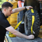 3-Point Car Hauler Straps 2"x10ft Over-the-Tire 4-Pack, 10,000lb – image 3
