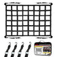 Cargo Net for Truck Bed 50"x66" with S-Hooks, 2" Wide Mesh – image 2