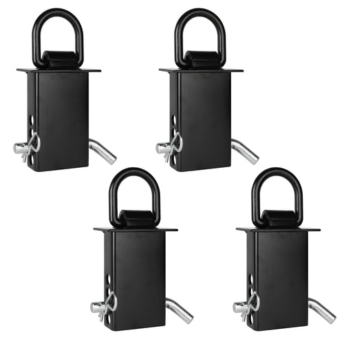 Stake Pocket D Rings 4-Pack, 16,200lb Heavy Duty Trailer Anchor Points – image 1