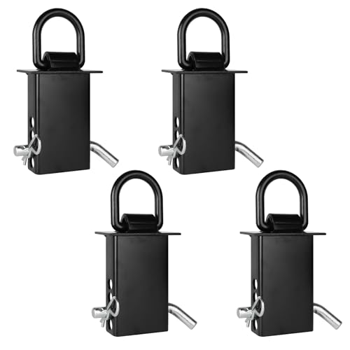 Stake Pocket D Rings 4-Pack, 16,200lb Heavy Duty Trailer Anchor Points – image 2