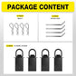 Stake Pocket D Rings 4-Pack, 16,200lb Heavy Duty Trailer Anchor Points – image 7