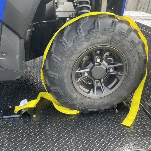 E-Track Ratchet Tie Down Straps 2"x15ft 4-Pack, 4,500lb Break Strength – image 7