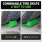 Tire Skates for Tow Truck 4-Pack, 16,000lb Heavy Duty – image 6