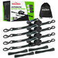 Autofonder Retractable Ratchet Straps Yarn-Dyed, Zero Color Transfer – image 1