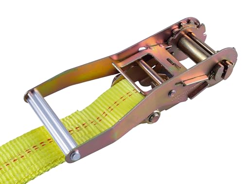 Autofonder Ratchet Tie Down Straps 10-Pack Heavy Duty 2" x 27' with J Hooks – image 5