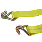 Autofonder Ratchet Tie Down Straps 10-Pack Heavy Duty 2" x 27' with J Hooks – image 6