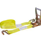 Autofonder Ratchet Tie Down Straps 10-Pack Heavy Duty 2" x 27' with J Hooks – image 8