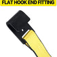 Autofonder Ratchet Tie-Down Straps Flat Hook (10 Pack) 2" x 27' Yellow – image 6