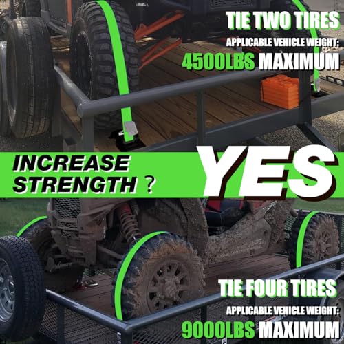 Autofonder Wheel Chock Tie Down Kit Heavy Duty 4,500lbs Durable – image 7