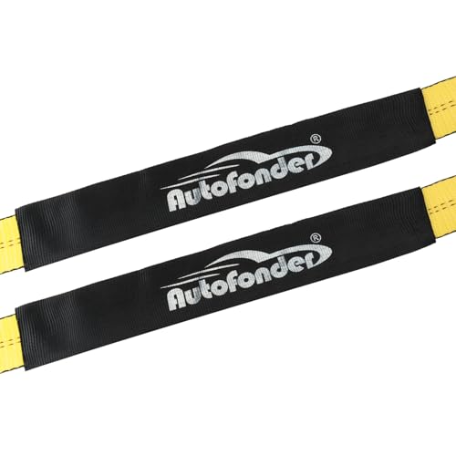 Autofonder 2" x4' V-Bridle Strap with Cordura Sleeve and 2"x36" Axle Straps – image 5