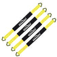 Autofonder 4 Pack 2" x36'' Premium Axle Straps Tie Downs with D-Ring – image 2