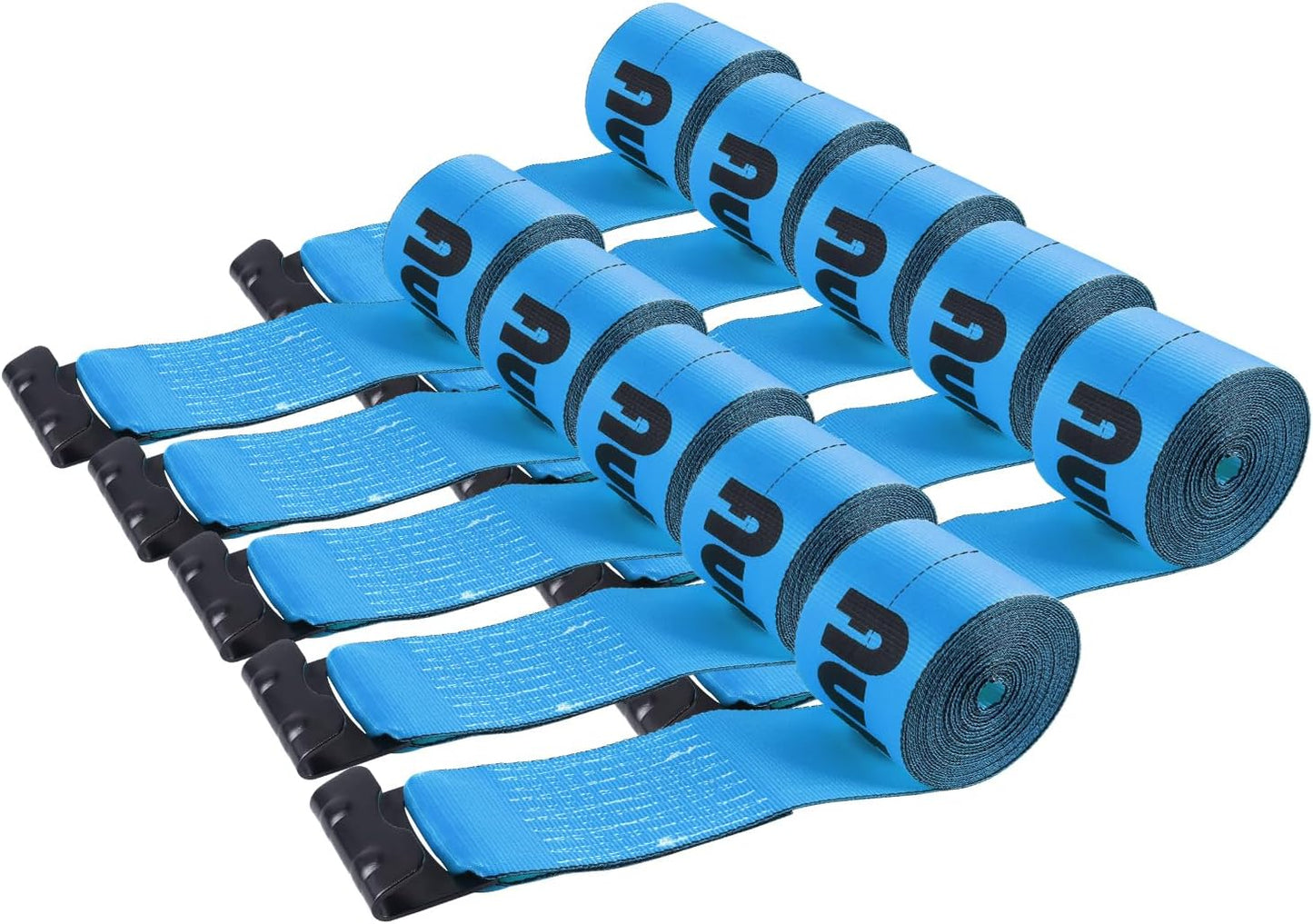 4" x 30' Winch Straps 10 Pack
