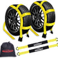 Tow Dolly Basket Straps for 14"-17" Tires