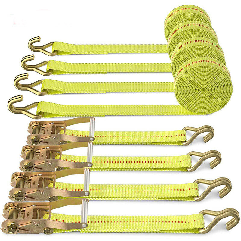 2"x27' Ratchet Straps 10,000lb Break Strength